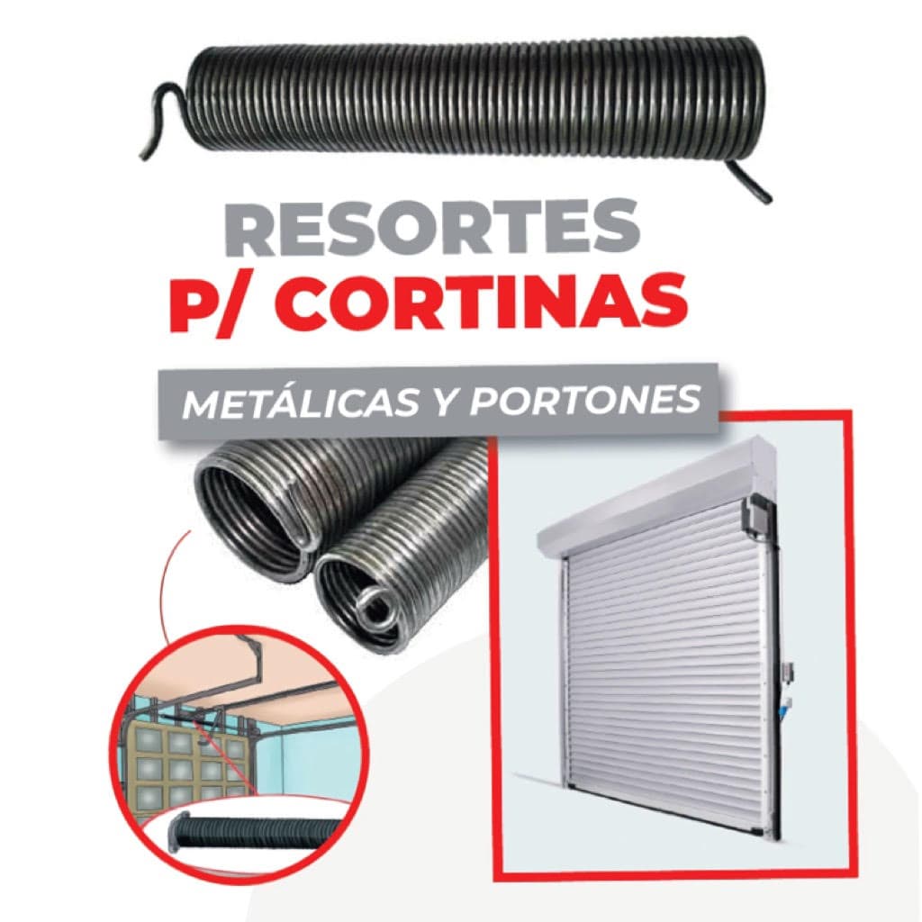 Resortes industriales de torsión, tensión y compresión